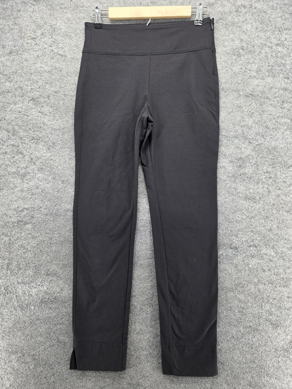 Athleta Pants Womens 4 Black Wander Slim Ankle Pant Stretch Travel Pocket Zipper